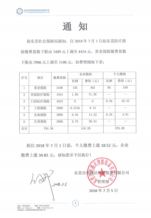 8月份東莞社?；鶖?shù)上調(diào)